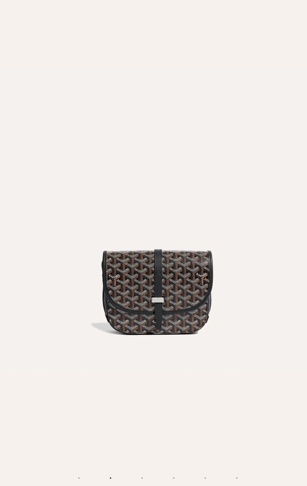 Goyard Belvedere PM Bag Black