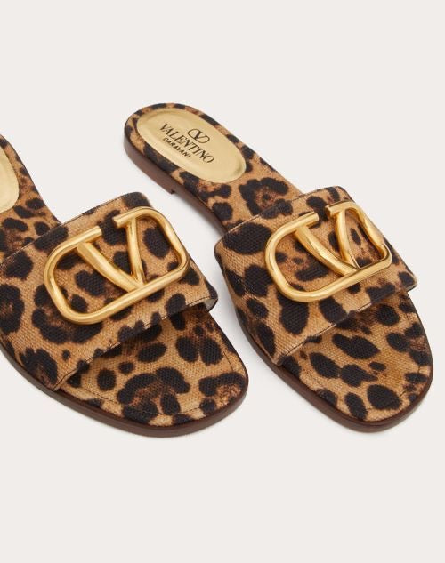 Valentino Tiger Print Flats