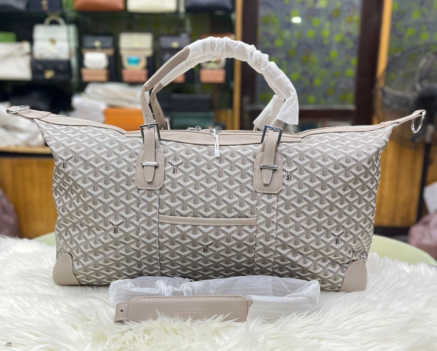 GOYARD Boeing 55 Travel Bag