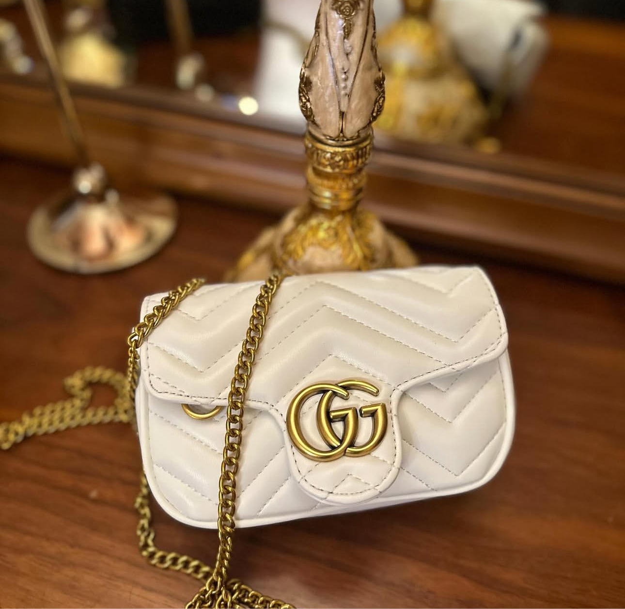 G U C C I Marmont Mini Shoulder Bag