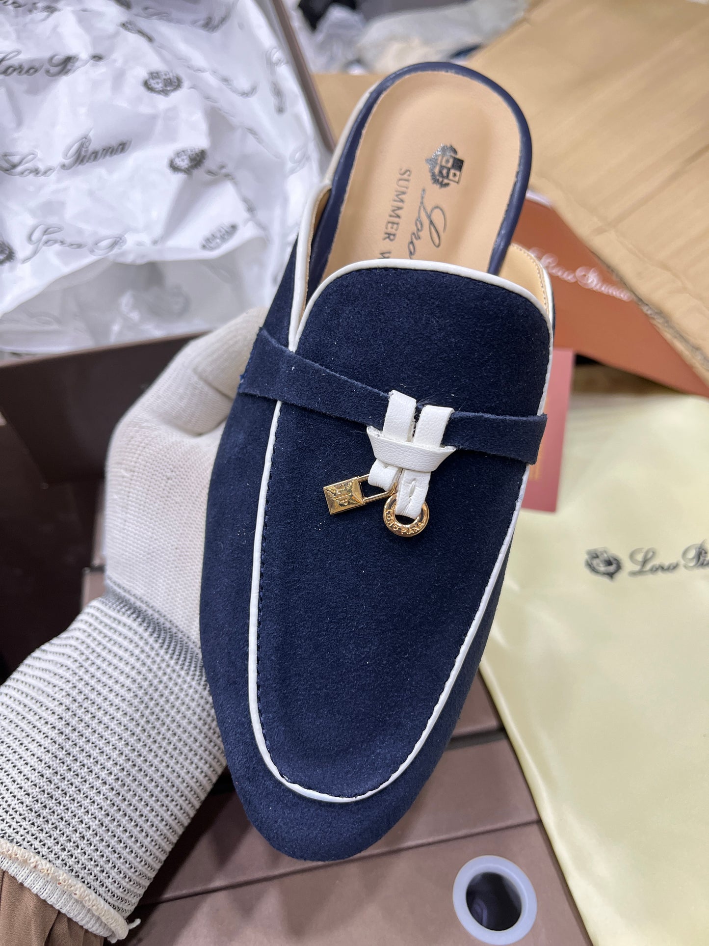 LP Summer Walk Suede Mules in 6 Colours