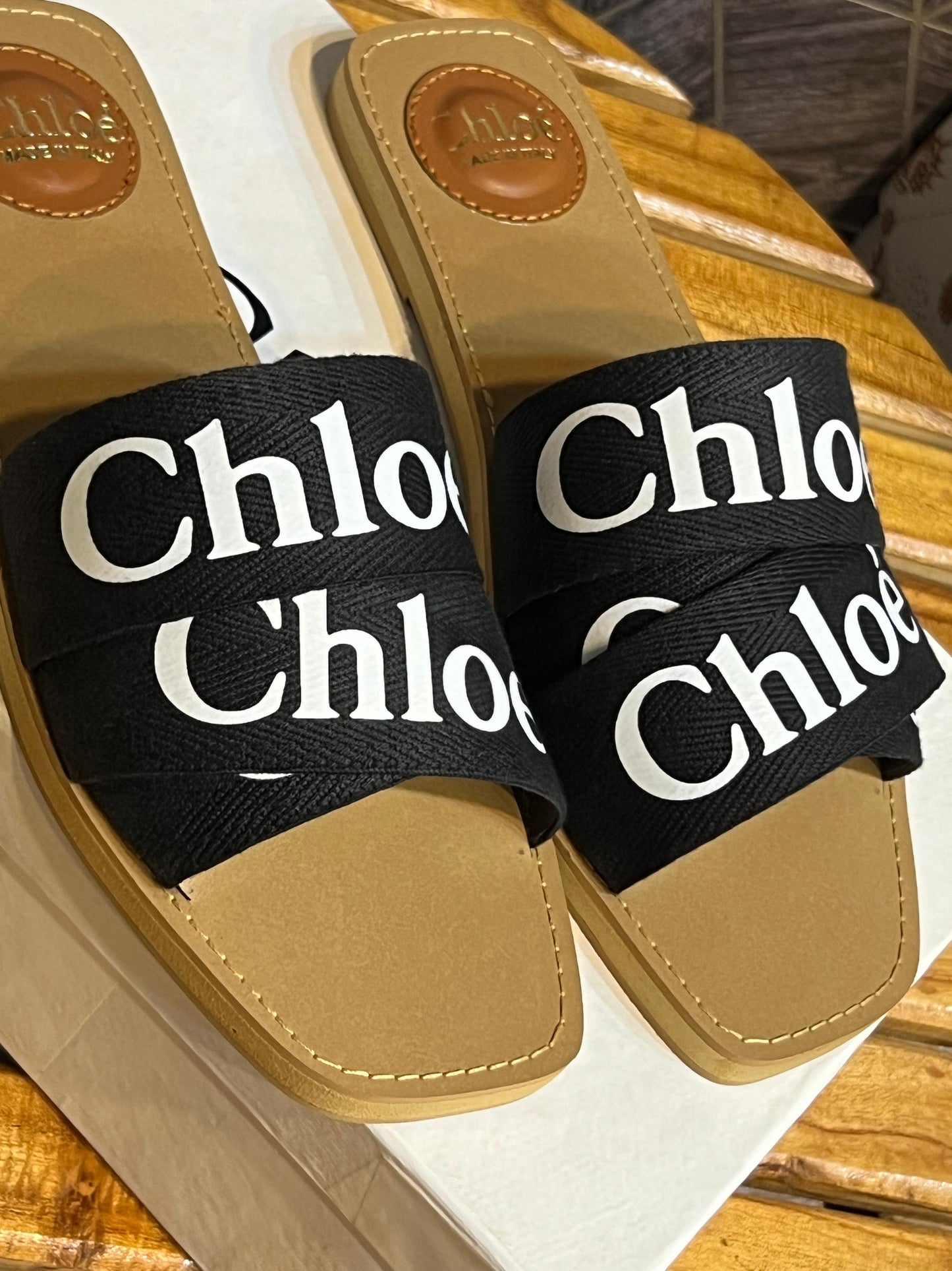 CH Black/Brown Slides