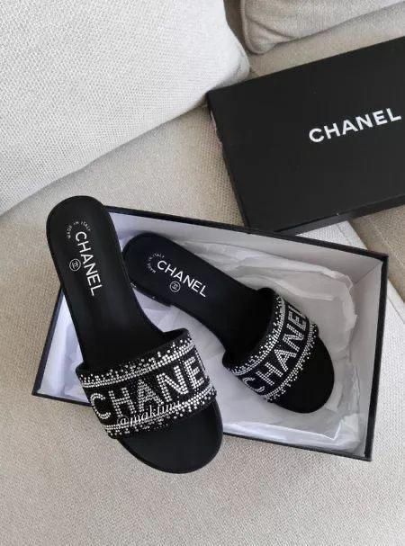 Chanel Stone Slippers