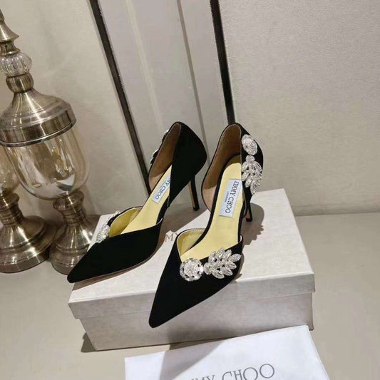 JIMMY CHOO FLORAL HEEL