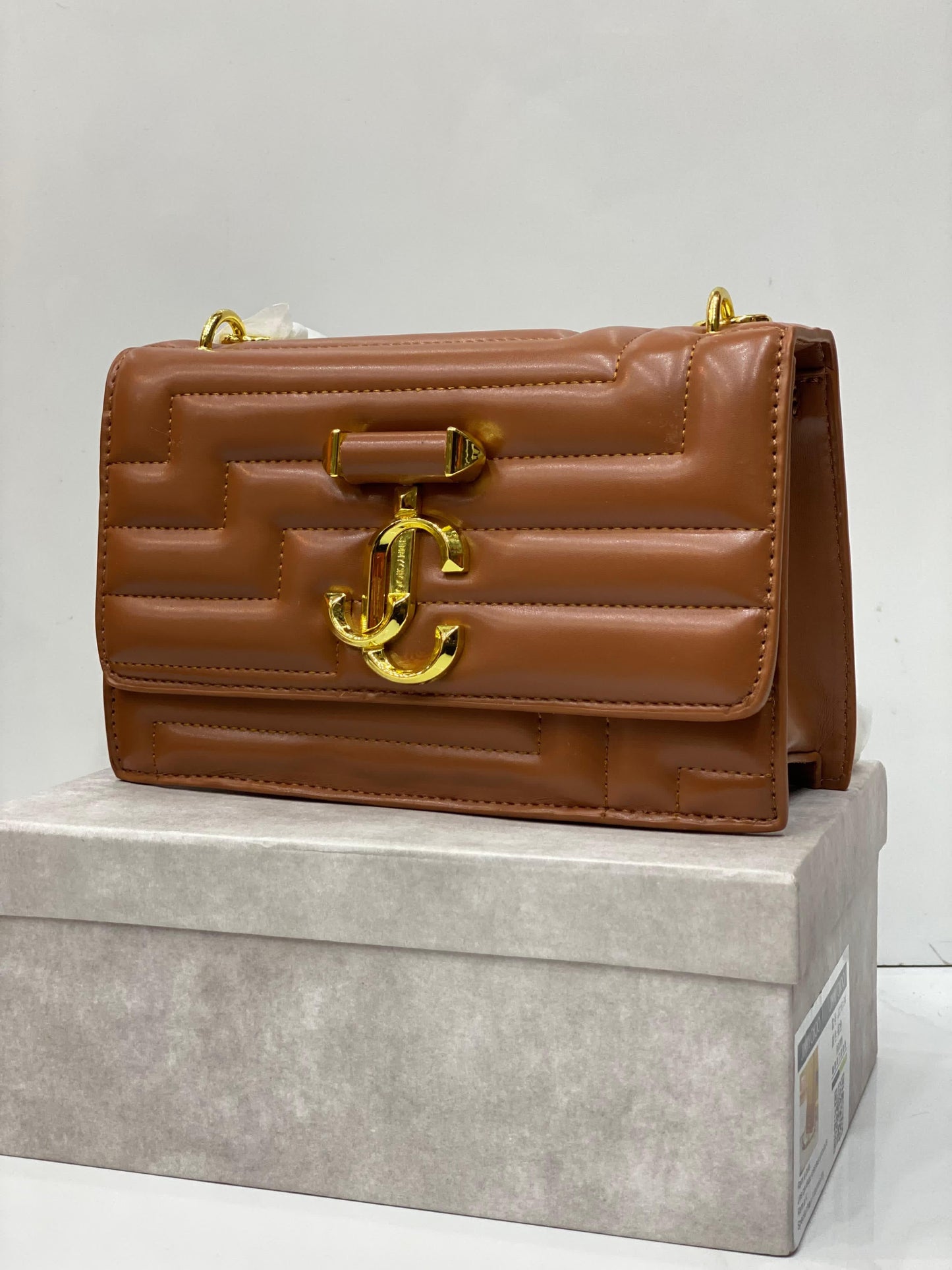 JC Pearl Chain Cross Body Bag