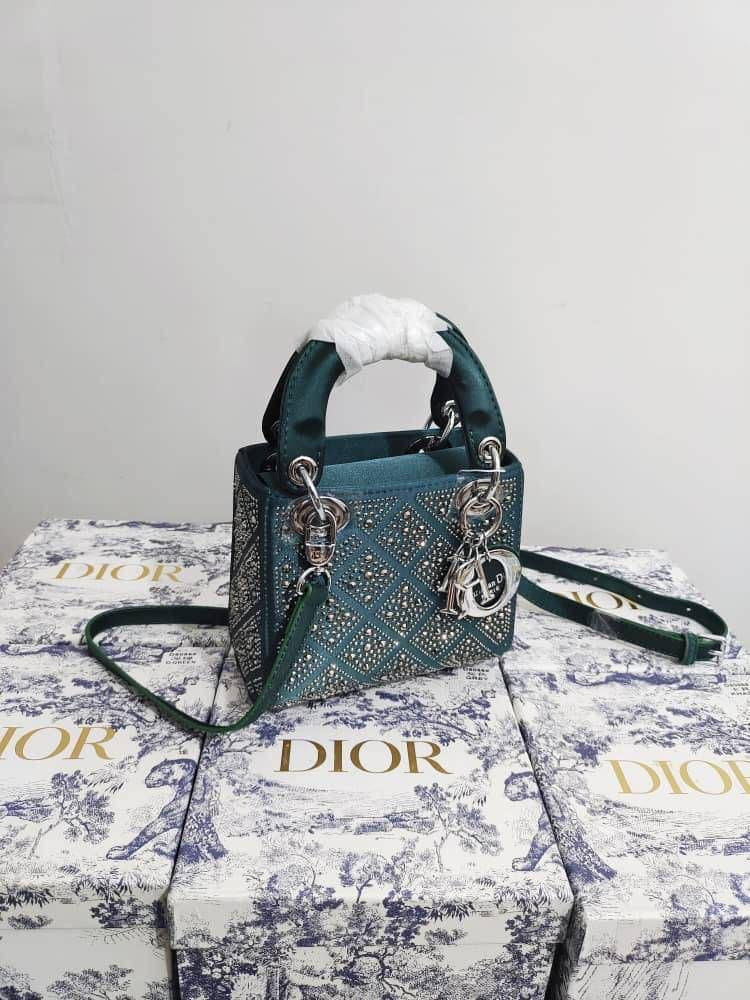 D I O R Stone Studded Bag