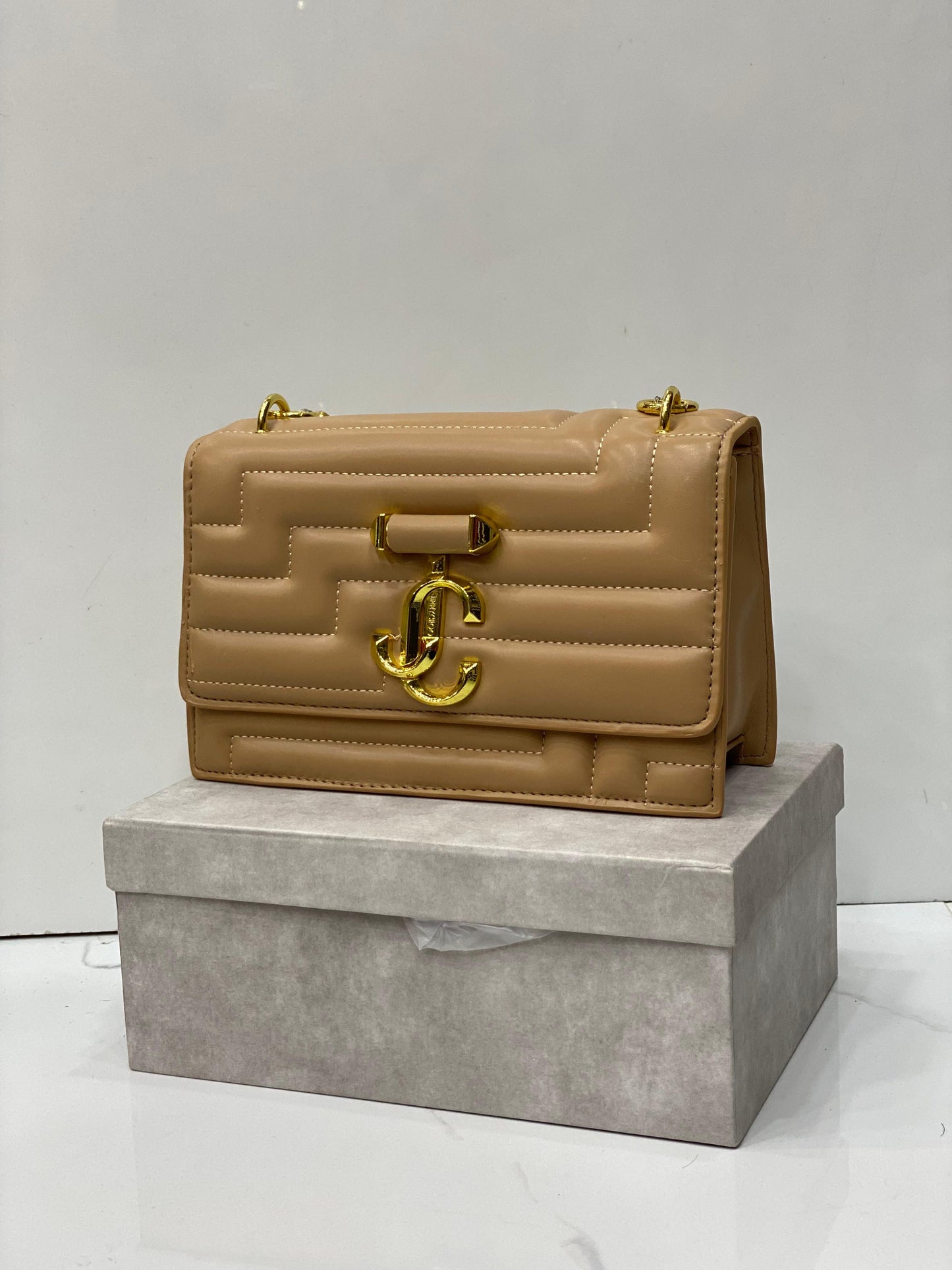 JC Pearl Chain Cross Body Bag