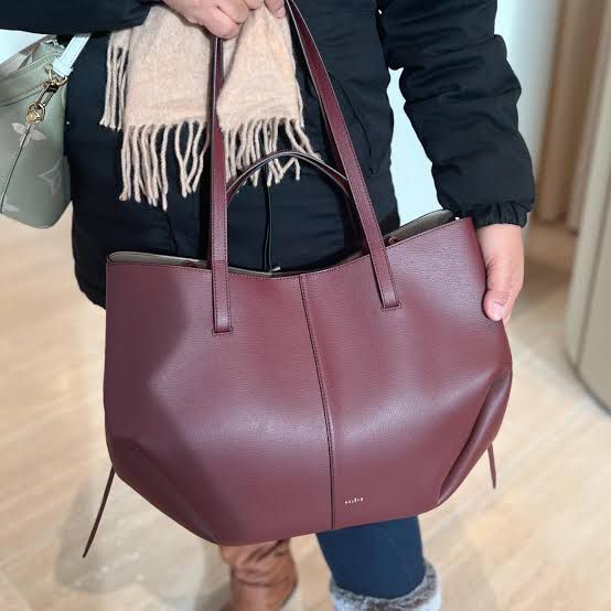 POLENE CYME EDITION TEXTURED TAUPE