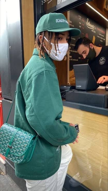 Goyard Belvedere PM Bag Green