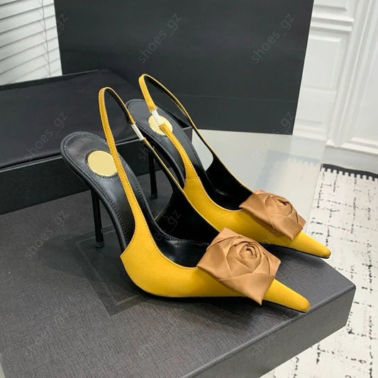 YSL AMALIA PUMPS HEEL