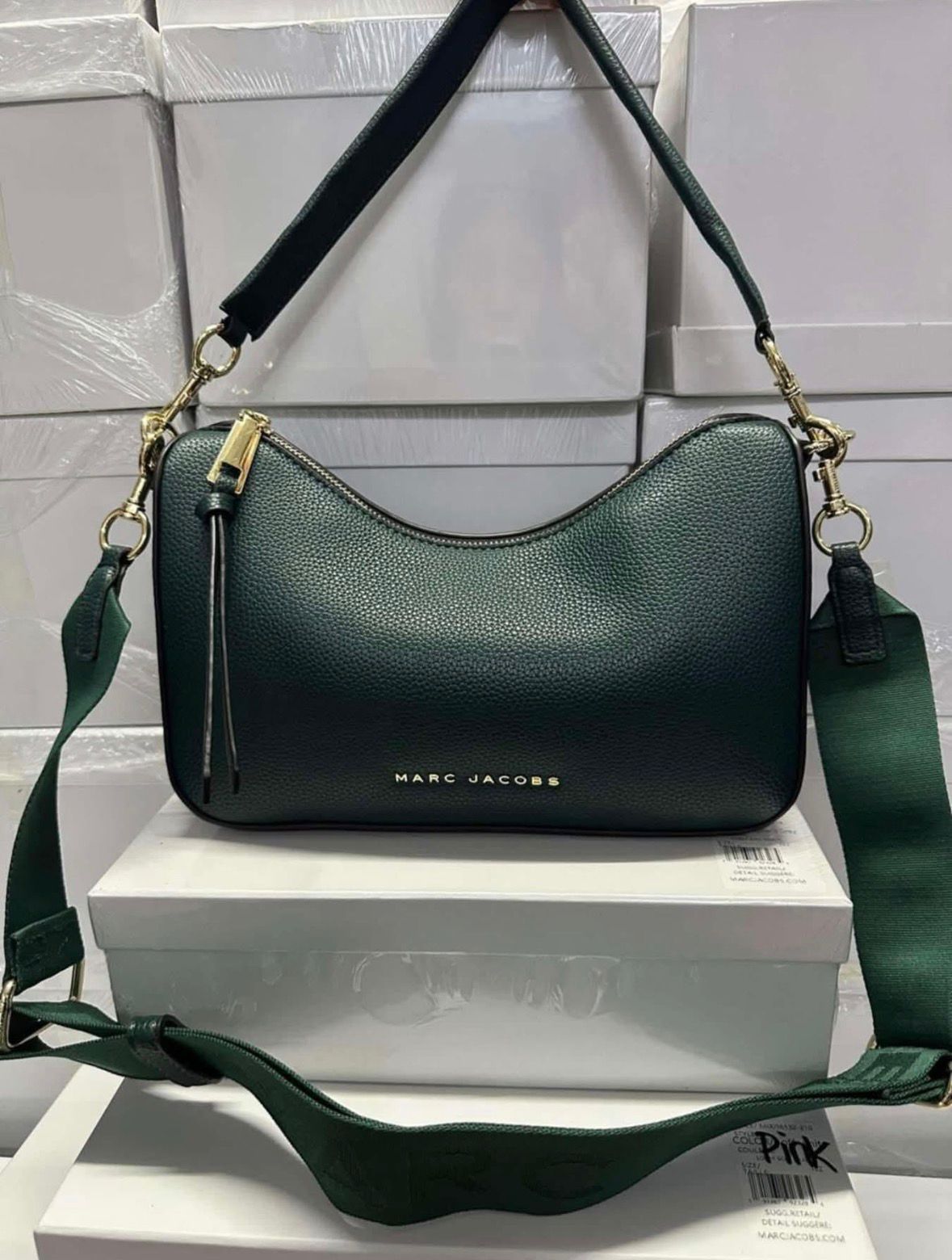 MARC JACOB DRIFTER SMALL CONVERTIBLE SHOULDER BAG