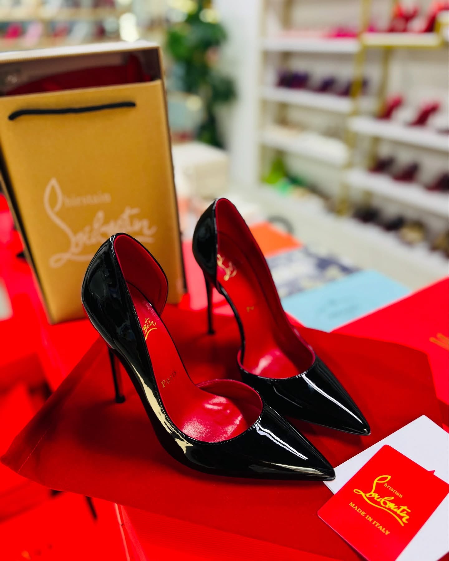 CHRISTIAN LOUBOUTIN IRIZA PUMPS-HEEL