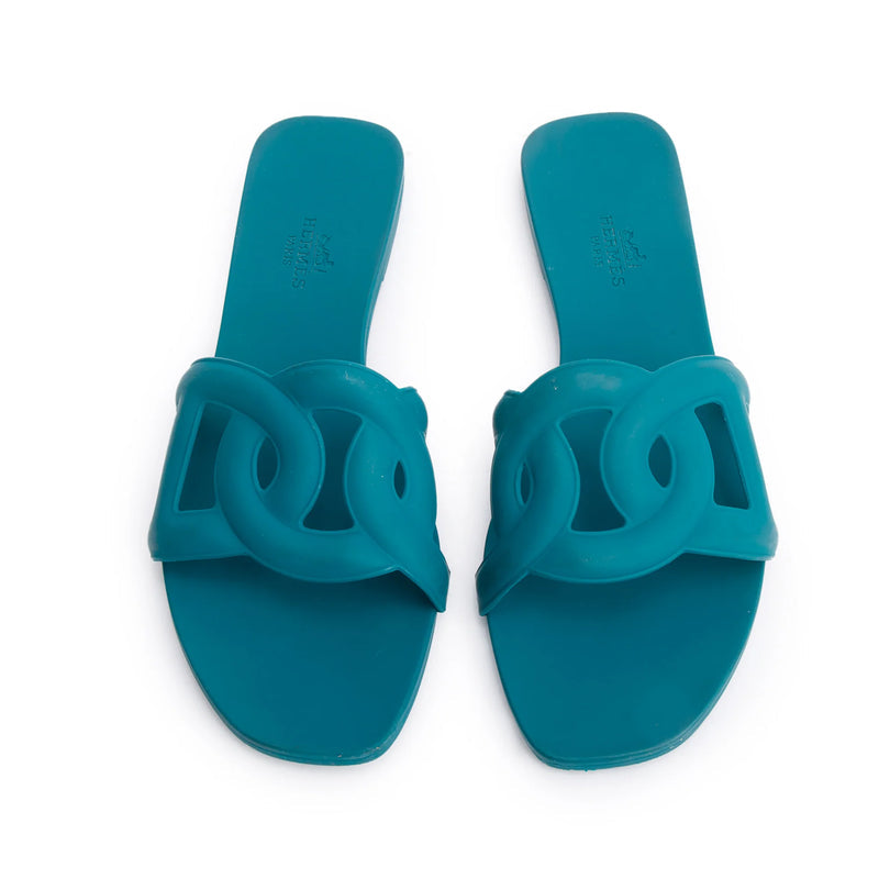 HERMES ALOHA SLIDES IN 3 AMAZING COLOURS