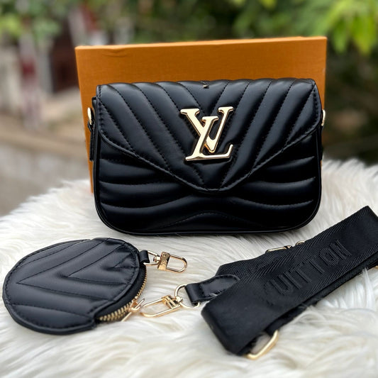 L V 2 Pcs Wave Pouchette Set