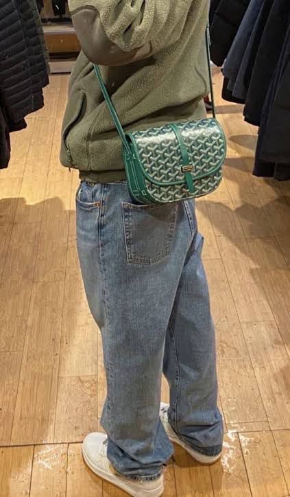 Goyard Belvedere PM Bag Green
