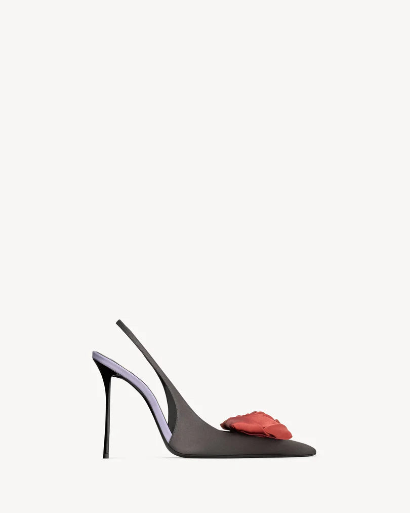 YSL AMALIA SLING BACK PUMPS